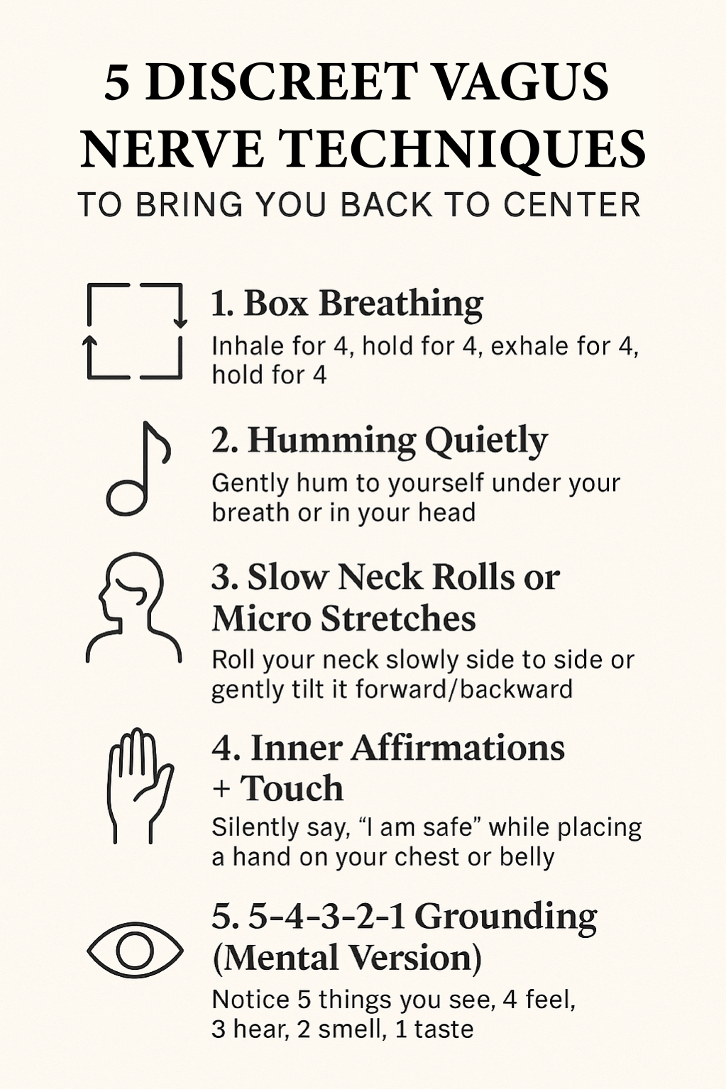 Feeling Off? These Subtle Vagus Nerve Techniques Can Bring You Back to&nbsp;Center